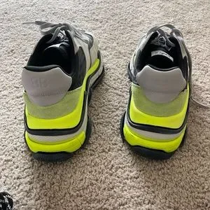 Balenciaga | Shoes | Balenciaga Triple S Nylon Suede And  display picture 1